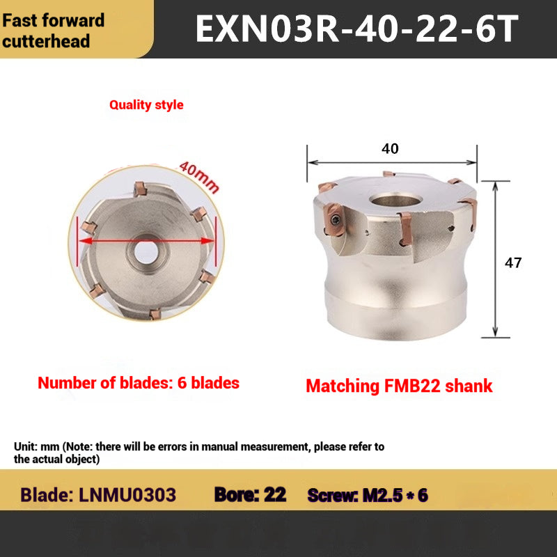 1113-EXN03R fast feed milling cutter disk Toshiba double-sided open roughness internal coolant water discharge milling cutter disk LNMU0303 milling cutter blade Shandong Denso Pricision Tools Co.,Ltd.